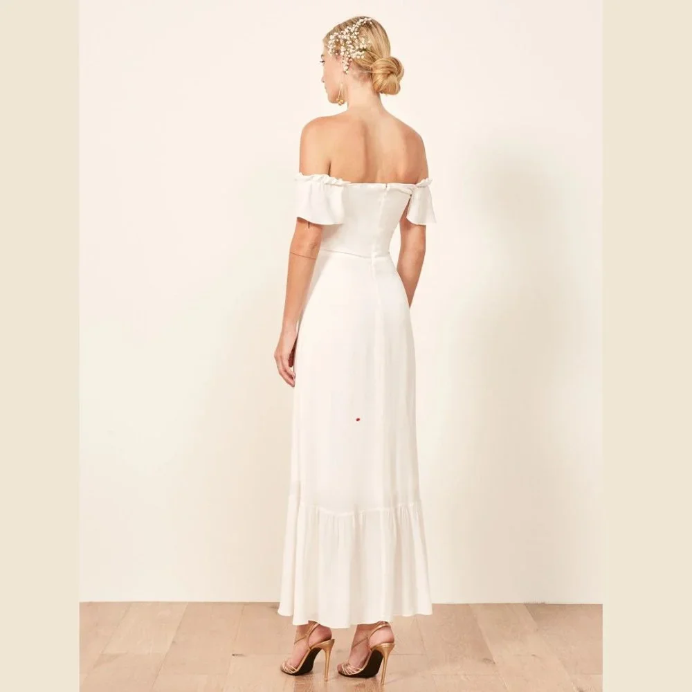 Reformation Butterfly Dress | Ivory🎉SALE 🎀 NEW - Picture 9 of 15